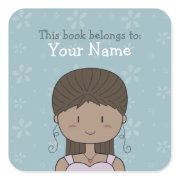 This book belongs to... ex libris / bookplate sticker