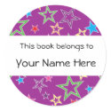 This Book Belongs To Personalized Sticker by hqstickers This Book Belongs To Personalized Sticker