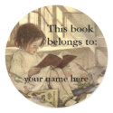 This Book Belongs To stickers