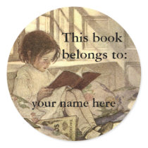 This Book Belongs To stickers