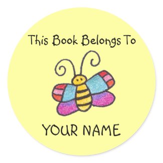 This Book Belongs To You! sticker