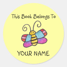 This Book Belongs To You! Sticker