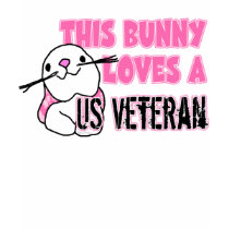 This Bunny Loves US Veteran t-shirts