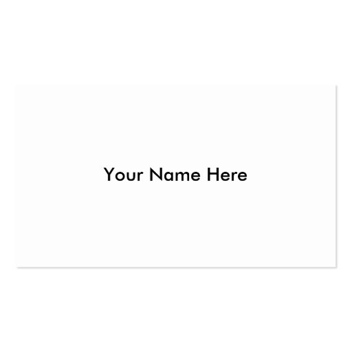 This card certifies that you had a personal enc... business cards (back side)