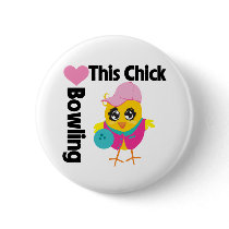 This Chick Loves Bowling Pins