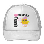 This Chick Loves Tennis Mesh Hat
