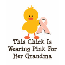 This Chick Wears Pink For Grandma Kids Ringer Tee t-shirts by PinkRibbonTeesGifts This Chick Wears Pink For Grandma Kids Ringer Tee t-shirts