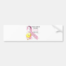 This Chick Wears Pink for her Sister Bumper Stickers