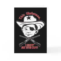 This Christmas, I shot my eye out! cards by jamierushad This Christmas, I shot my eye out! cards