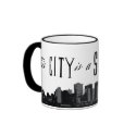 This City Is A Stomach Mug by segrid This City Is A Stomach Mug