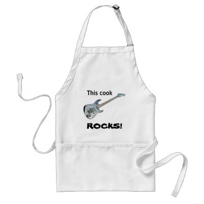 This cook ROCKS! Aprons by ecaggiani