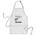 This cook ROCKS! aprons by ecaggiani This cook ROCKS! aprons