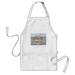This Corgi dog took his hoomun... Aprons
