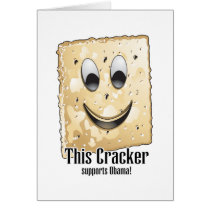 This Cracker supports Obama cards