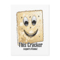 This Cracker supports Obama postcards