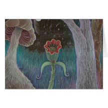 This Curious Night notecard