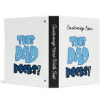 This Dad Rocks Gifts Binder