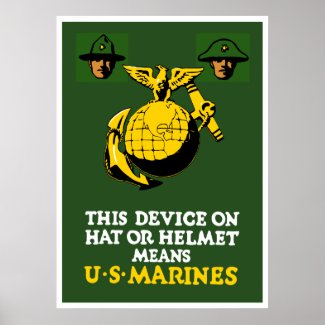 This Device Means US Marines print