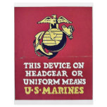 This Device On Headgear Or Uniform Means flyers
