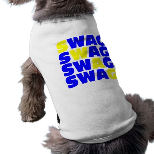 This dog has SWAG. Dog Clothes Zazzle