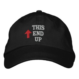 This End Up Embroidered Hat embroideredhat