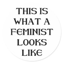 This Feminist Round Sticker