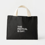 This festival is gay canvas bag