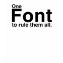 This Font Rulez 2 T-Shirt by helvetica This Font Rulez 2 T-Shirt