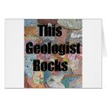 This geologist rocks 1 card