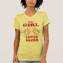 This Girl love Bacon T-shirt