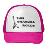 This Grandma Rocks Trucker Hat!