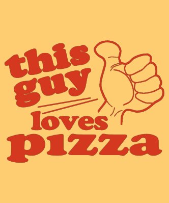 This Guy Loves Pizza Tshirt