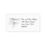 This Happliy Ever After Address Lables Custom Address Label