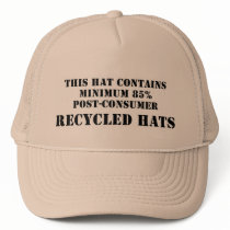 This Hat Contains... - Trucker Hat by thesquidshop This Hat Contains... - Trucker Hat
