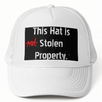 This Hat is Stolen Property