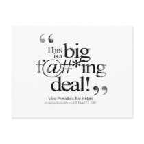 This is a Big F-ing Deal Faded.png postcards