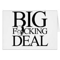"This is a big fucking deal" - Joe Biden Greeting Card