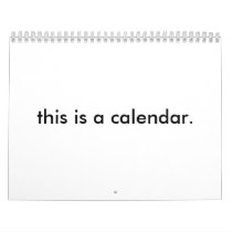 this is a calendar.