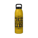This is a dark ride reusable water bottles
