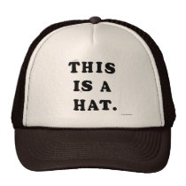 This is a hat. hats
