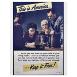 This Is America Keep It Free! Flyer