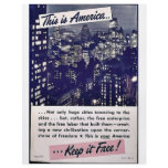 This Is America Keep It Free! Flyer Design