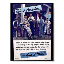 This Is America Keep It Free! posters