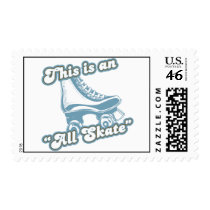 This is an All Skate postage