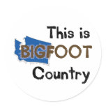 This is bigfoot country stickers