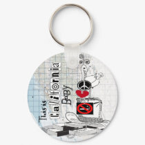 This is California, baby keychains by studio524 This is California, baby keychains