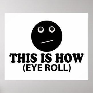 eye rolling eye muscle exercise - this is how i roll