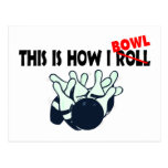 This Is How I Bowl Post Card