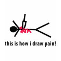 this is how i draw pain t-shirts