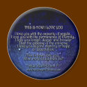 "THIS IS HOW I LOVE YOU" Love Poetry Magnet